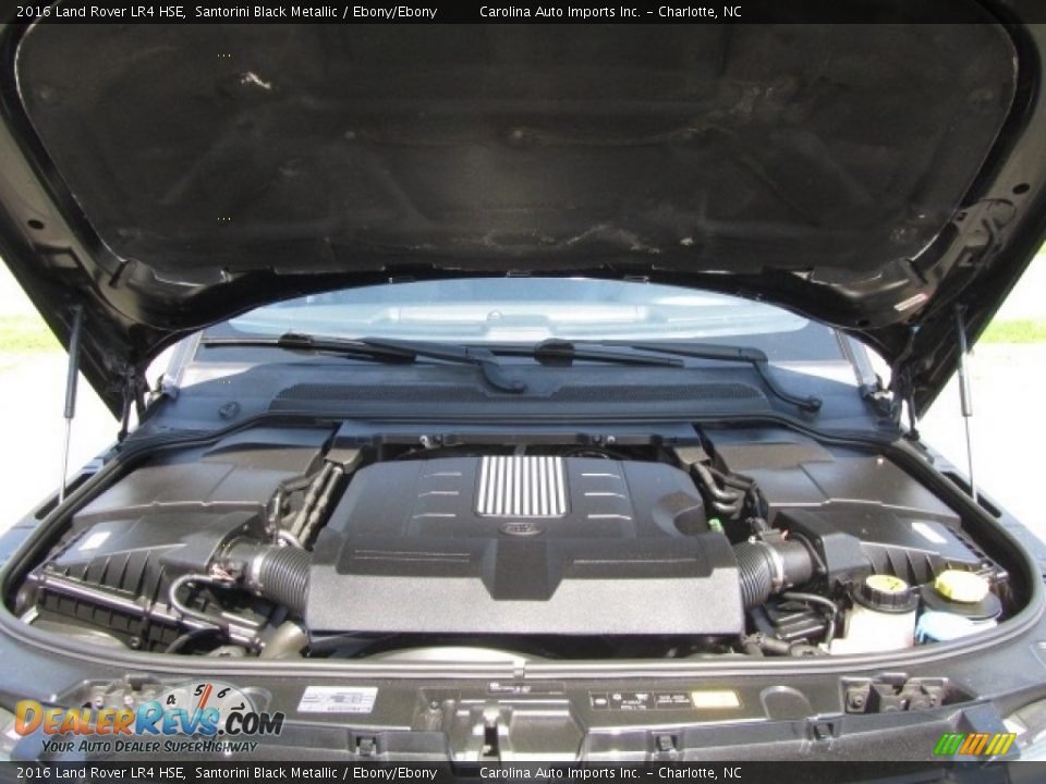 2016 Land Rover LR4 HSE Santorini Black Metallic / Ebony/Ebony Photo #26