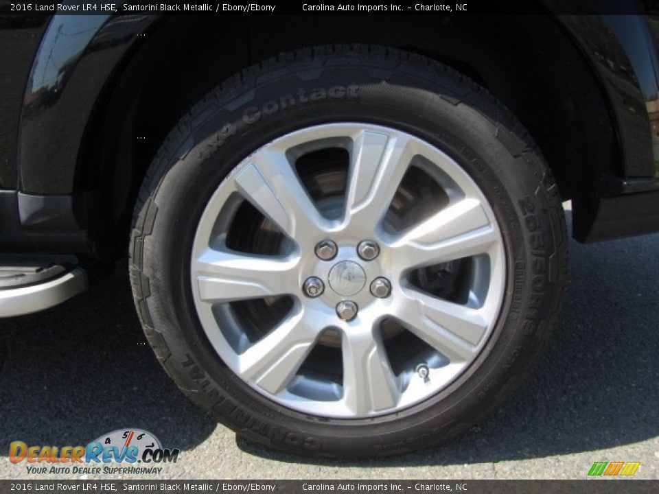 2016 Land Rover LR4 HSE Santorini Black Metallic / Ebony/Ebony Photo #27