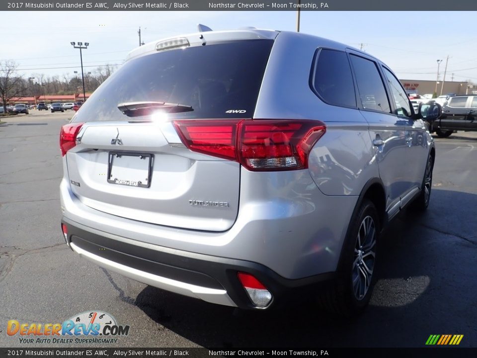 Alloy Silver Metallic 2017 Mitsubishi Outlander ES AWC Photo #8