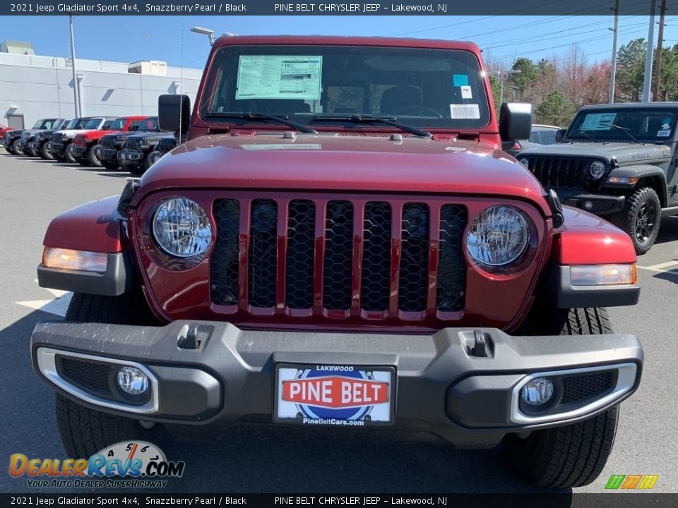 2021 Jeep Gladiator Sport 4x4 Snazzberry Pearl / Black Photo #2