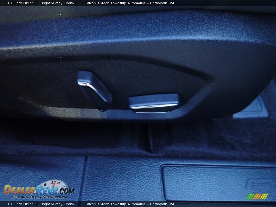 2018 Ford Fusion SE Ingot Silver / Ebony Photo #13