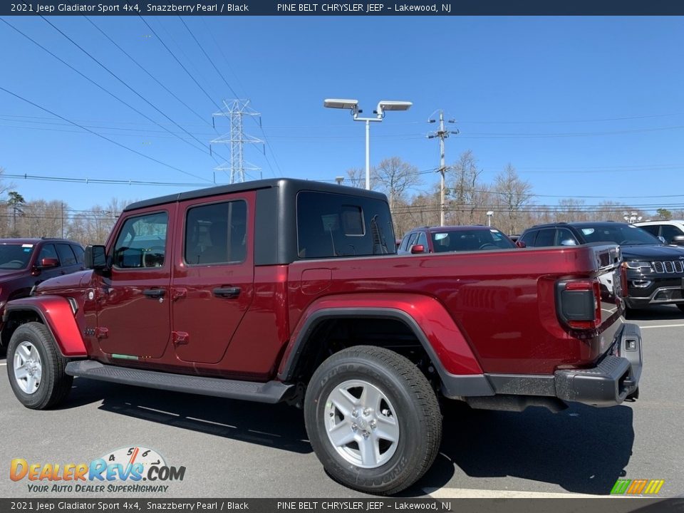 2021 Jeep Gladiator Sport 4x4 Snazzberry Pearl / Black Photo #4