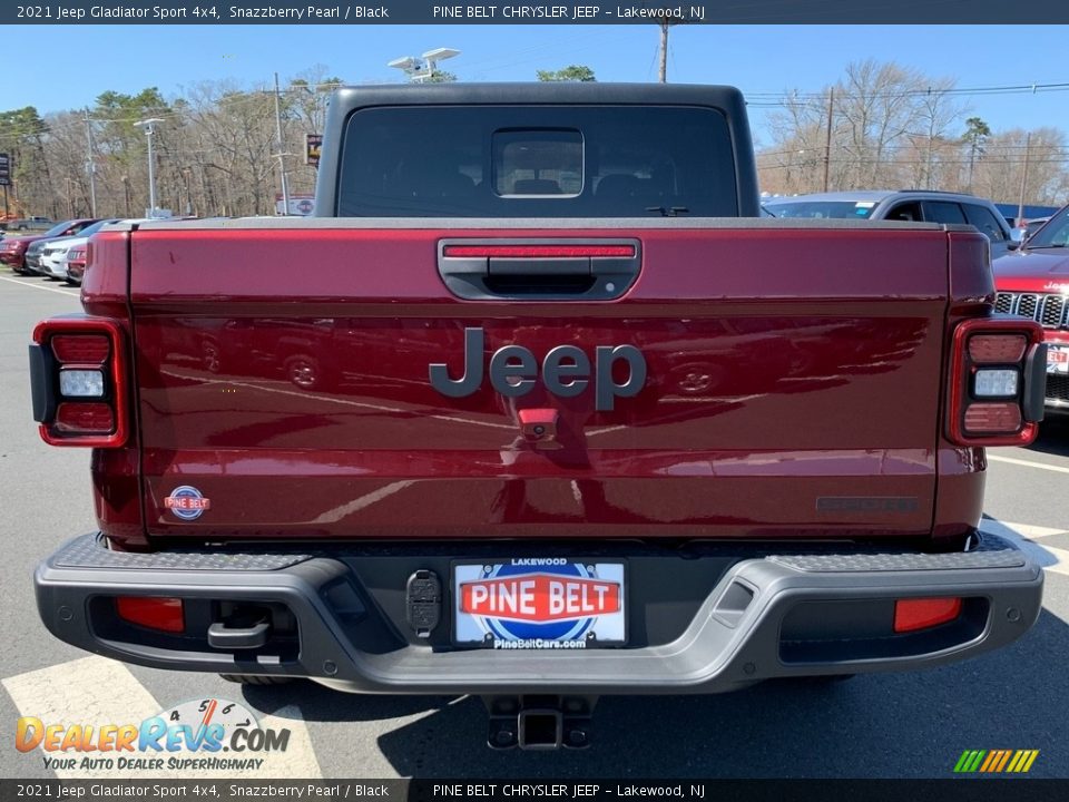 2021 Jeep Gladiator Sport 4x4 Snazzberry Pearl / Black Photo #5