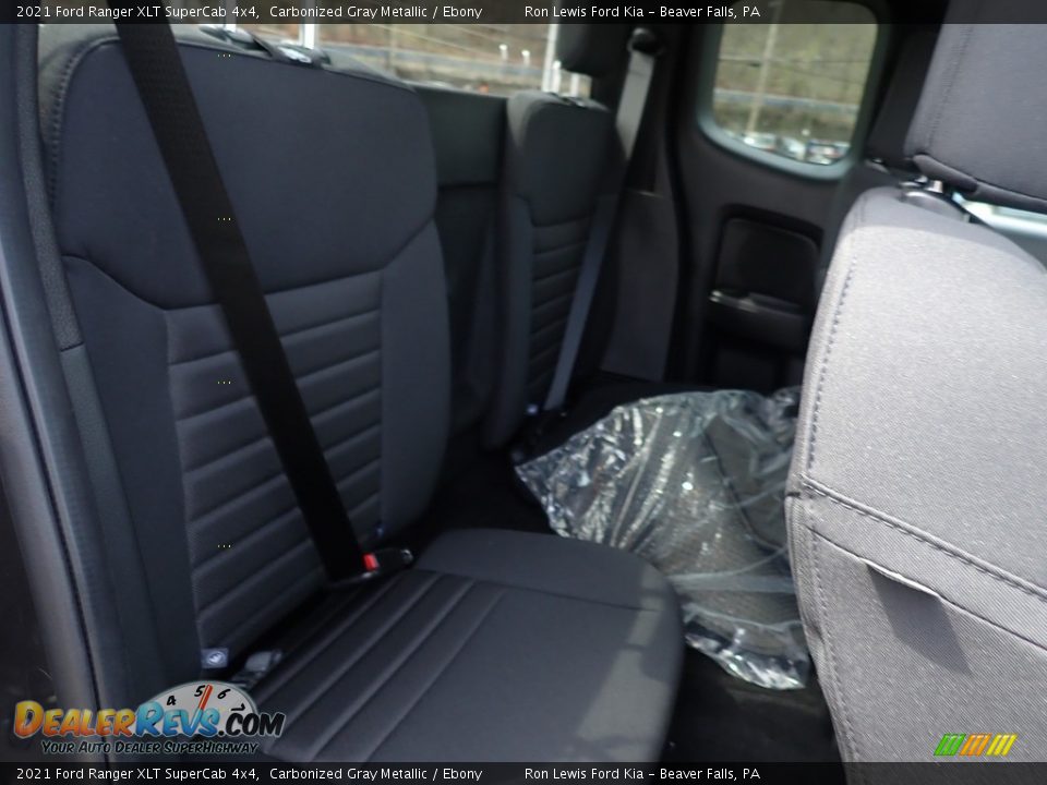 2021 Ford Ranger XLT SuperCab 4x4 Carbonized Gray Metallic / Ebony Photo #11