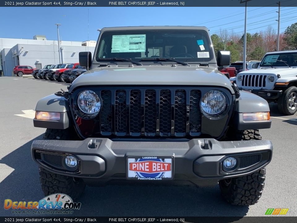 2021 Jeep Gladiator Sport 4x4 Sting-Gray / Black Photo #3