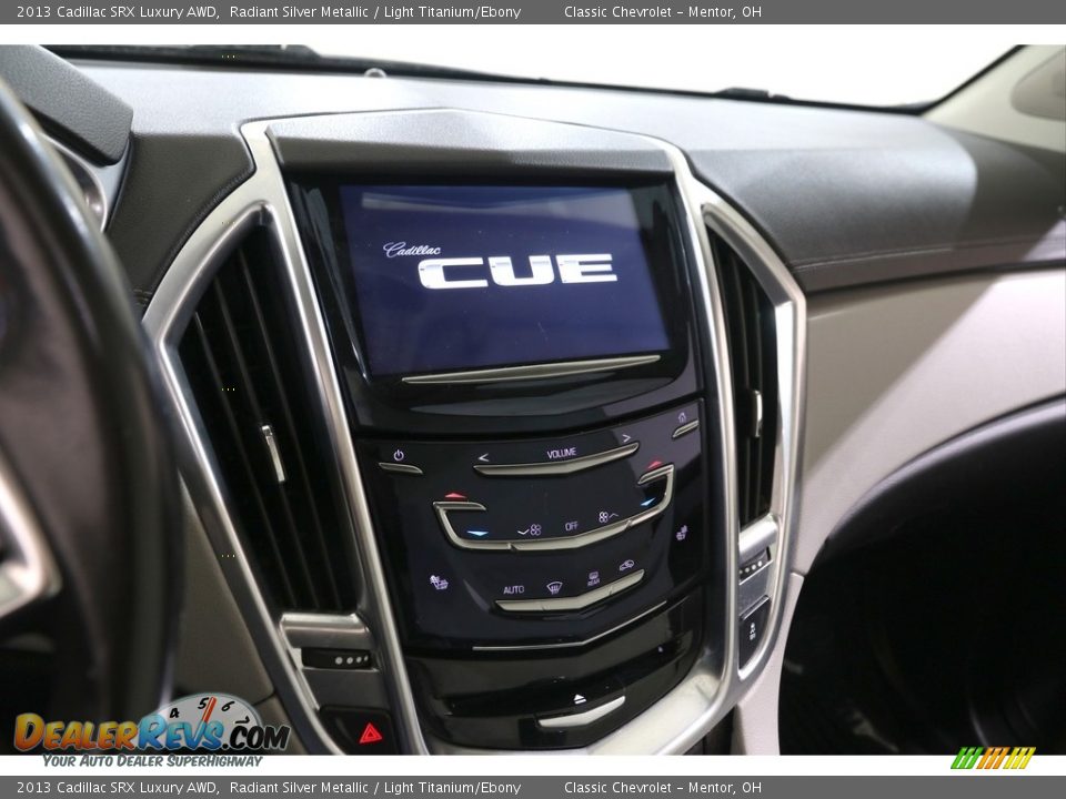 2013 Cadillac SRX Luxury AWD Radiant Silver Metallic / Light Titanium/Ebony Photo #10