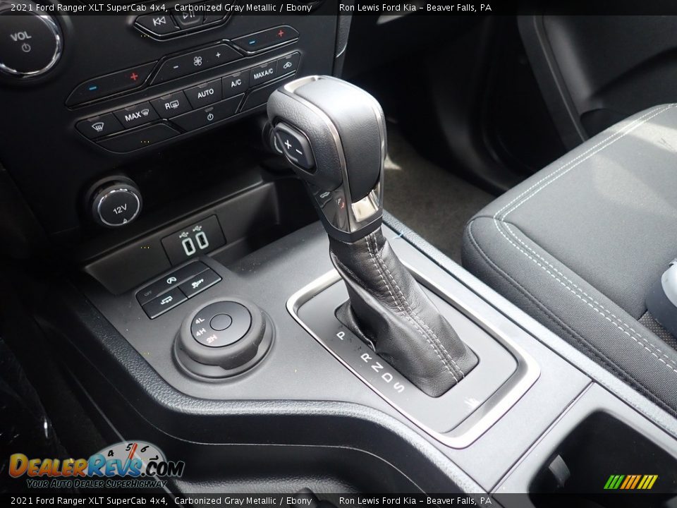 2021 Ford Ranger XLT SuperCab 4x4 Carbonized Gray Metallic / Ebony Photo #16