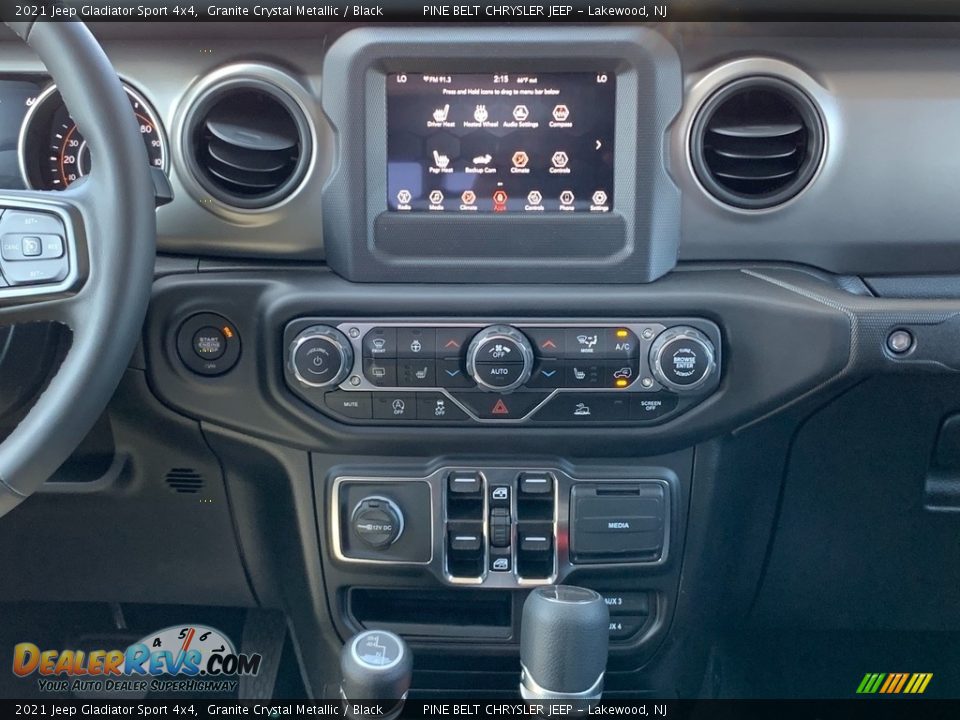 2021 Jeep Gladiator Sport 4x4 Granite Crystal Metallic / Black Photo #10
