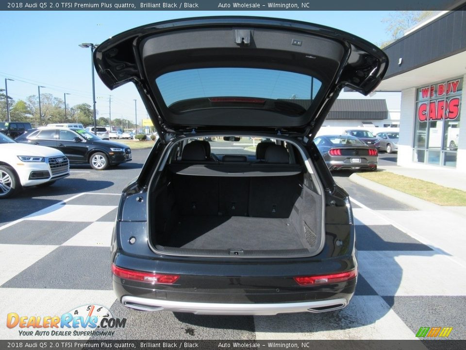 2018 Audi Q5 2.0 TFSI Premium Plus quattro Brilliant Black / Black Photo #5