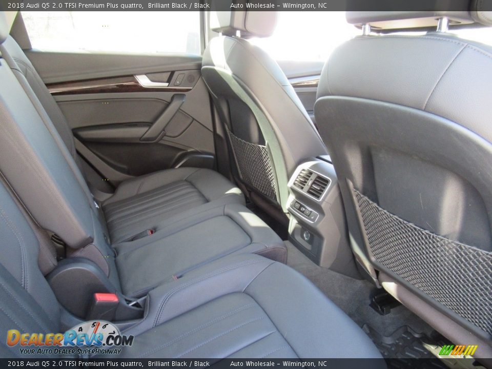 2018 Audi Q5 2.0 TFSI Premium Plus quattro Brilliant Black / Black Photo #12