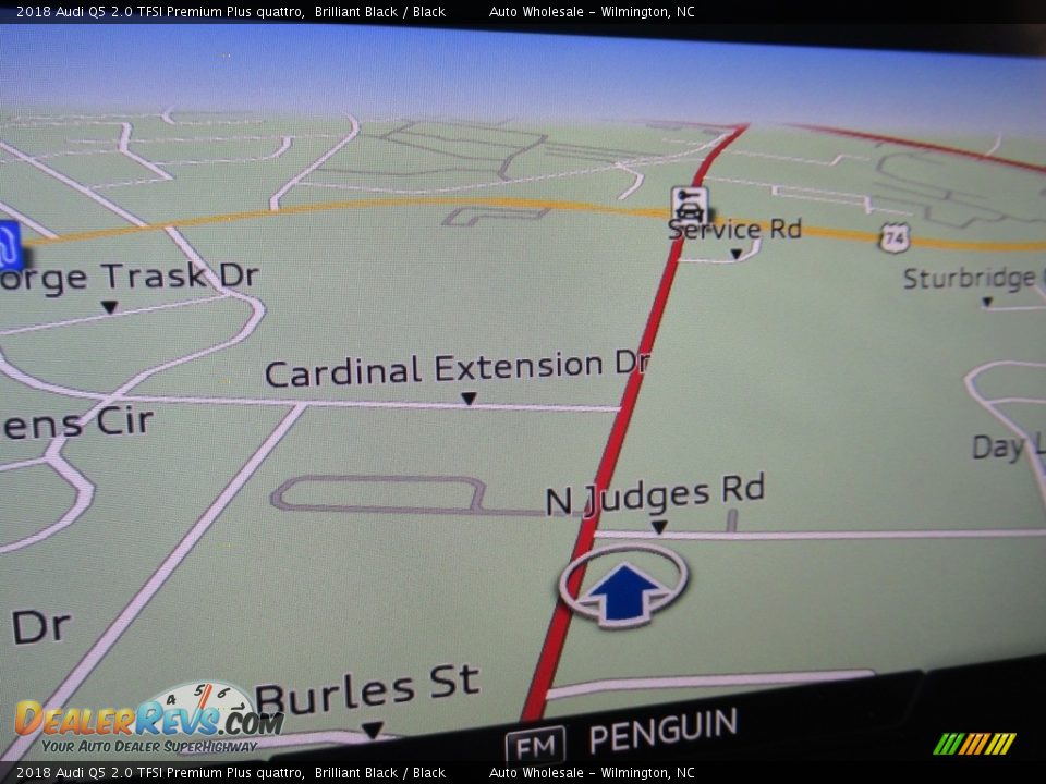 2018 Audi Q5 2.0 TFSI Premium Plus quattro Brilliant Black / Black Photo #16