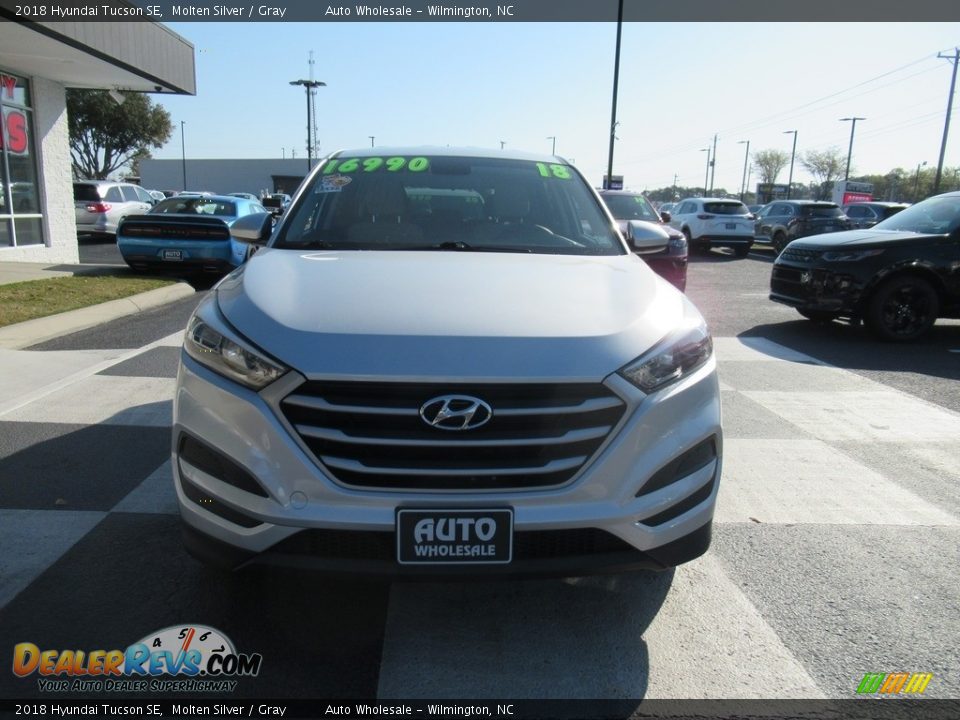 2018 Hyundai Tucson SE Molten Silver / Gray Photo #2