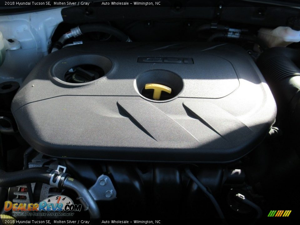 2018 Hyundai Tucson SE Molten Silver / Gray Photo #6