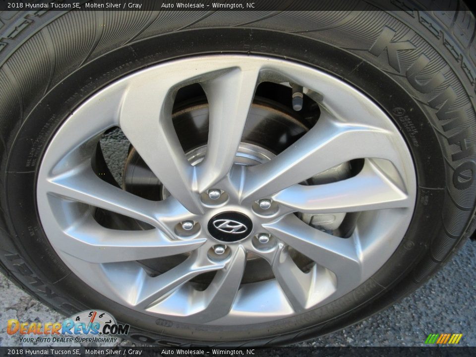 2018 Hyundai Tucson SE Molten Silver / Gray Photo #7
