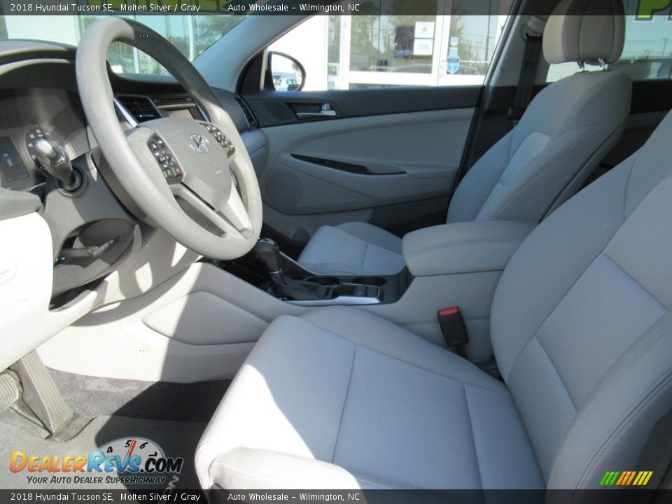 2018 Hyundai Tucson SE Molten Silver / Gray Photo #11