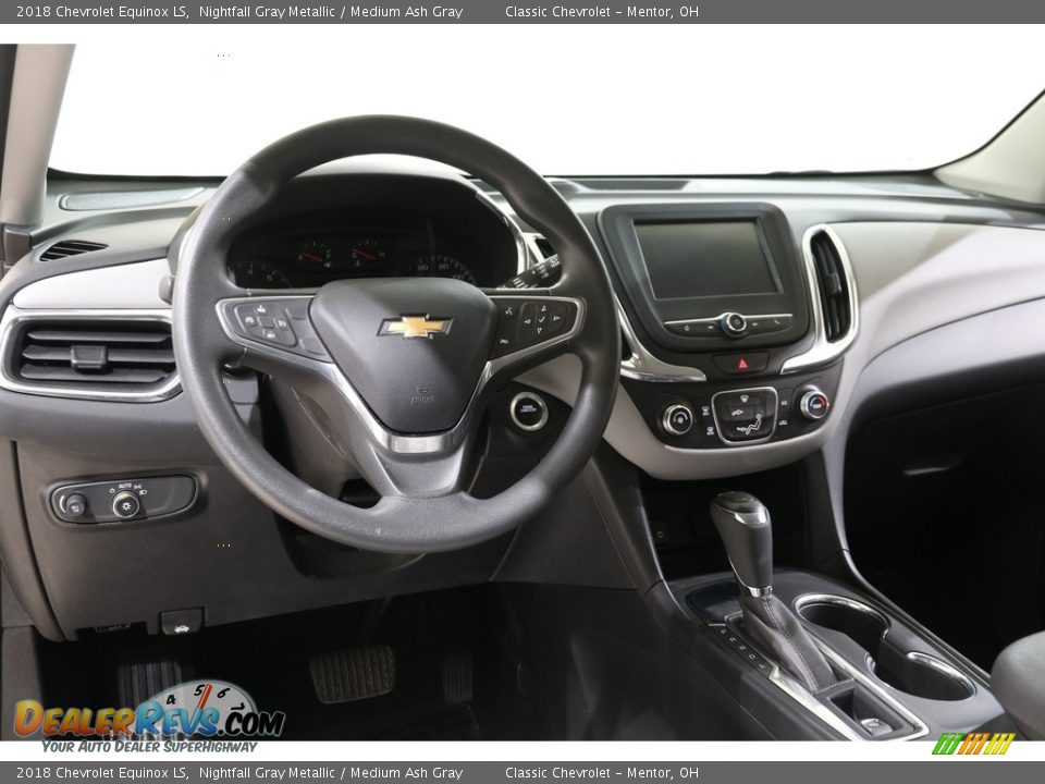 2018 Chevrolet Equinox LS Nightfall Gray Metallic / Medium Ash Gray Photo #6