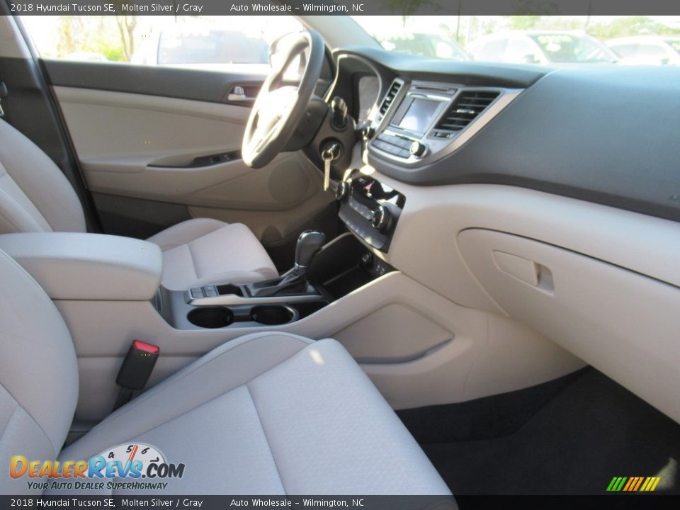 2018 Hyundai Tucson SE Molten Silver / Gray Photo #13
