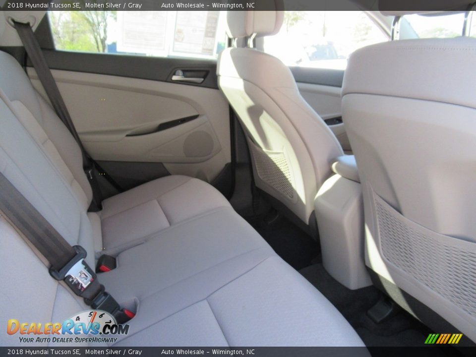 2018 Hyundai Tucson SE Molten Silver / Gray Photo #14