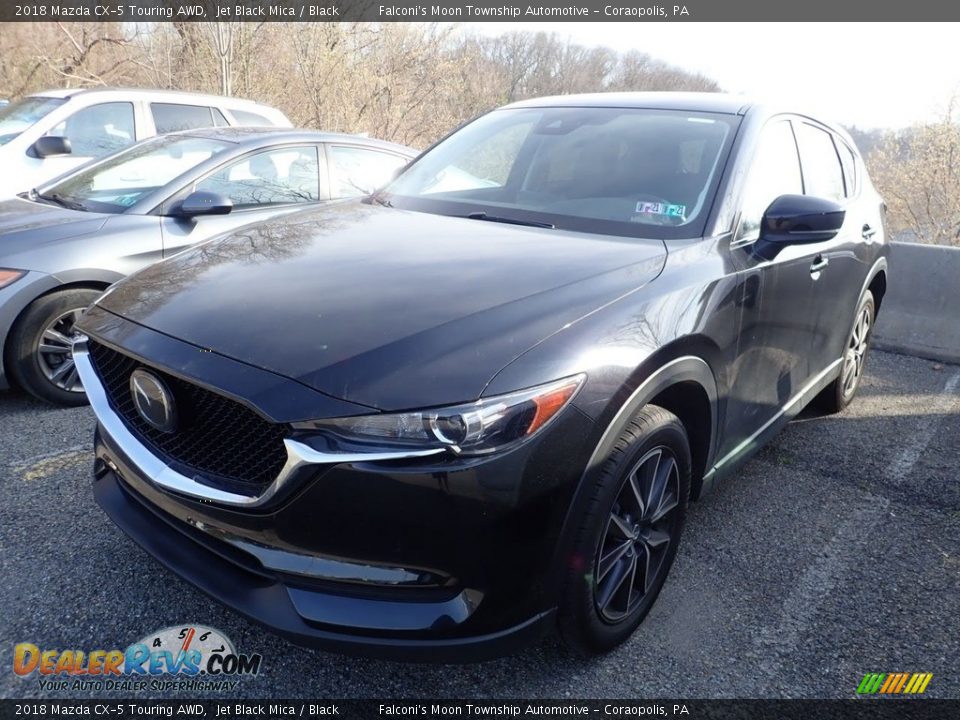 2018 Mazda CX-5 Touring AWD Jet Black Mica / Black Photo #1