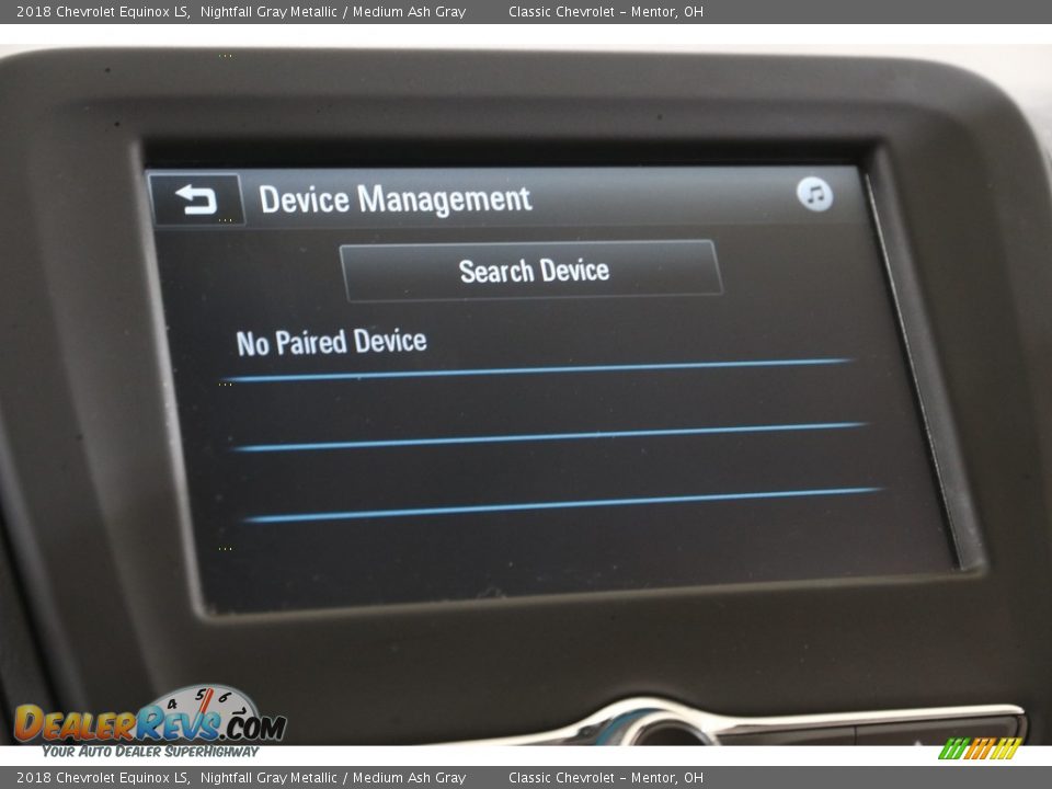 2018 Chevrolet Equinox LS Nightfall Gray Metallic / Medium Ash Gray Photo #11