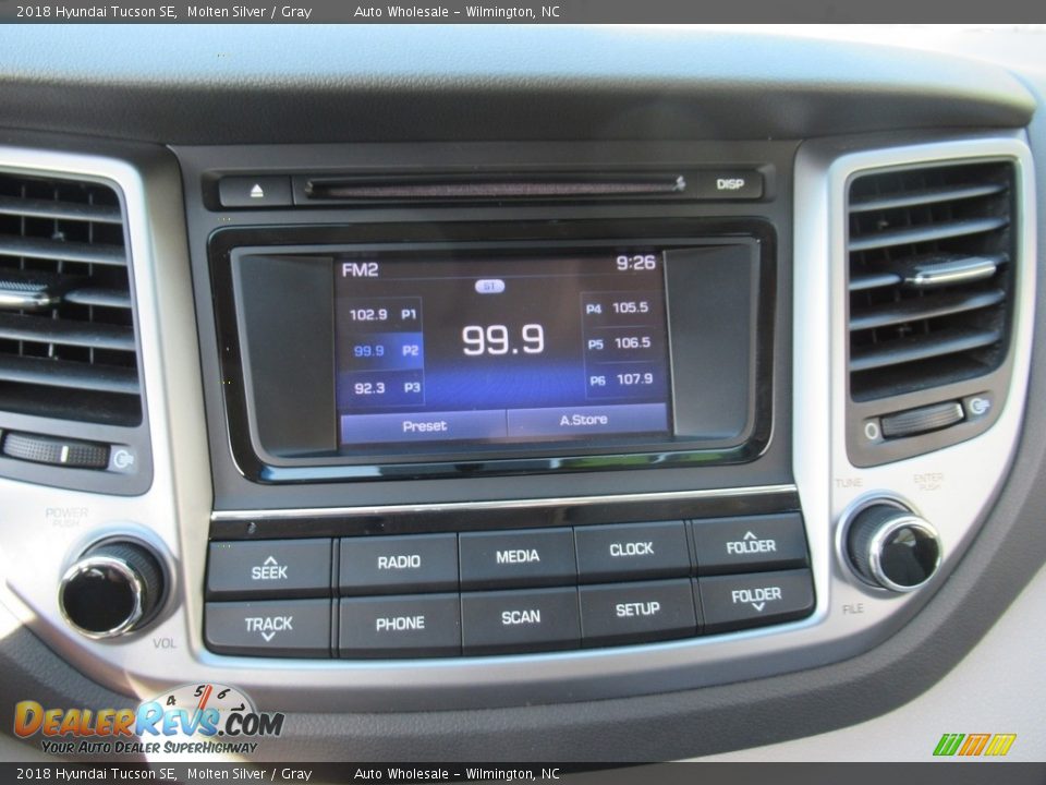 2018 Hyundai Tucson SE Molten Silver / Gray Photo #17