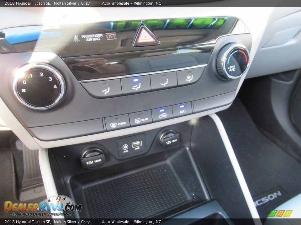 2018 Hyundai Tucson SE Molten Silver / Gray Photo #18