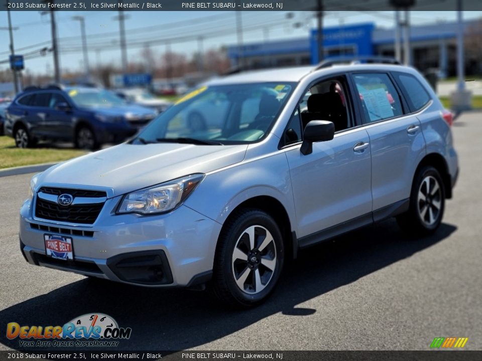 2018 Subaru Forester 2.5i Ice Silver Metallic / Black Photo #1