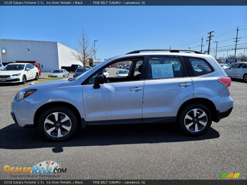 2018 Subaru Forester 2.5i Ice Silver Metallic / Black Photo #10