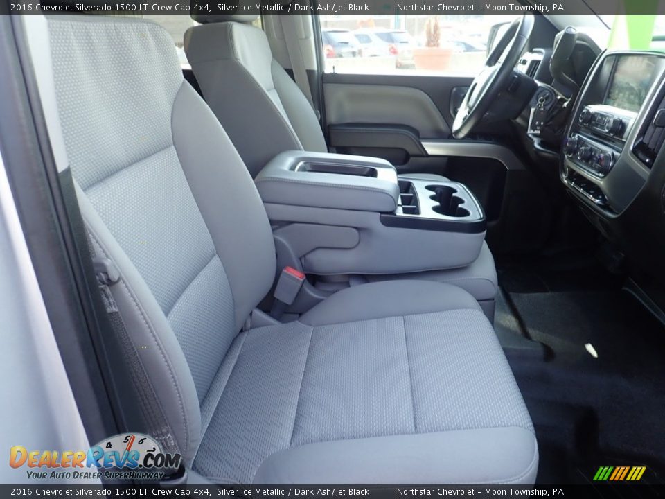 Front Seat of 2016 Chevrolet Silverado 1500 LT Crew Cab 4x4 Photo #14