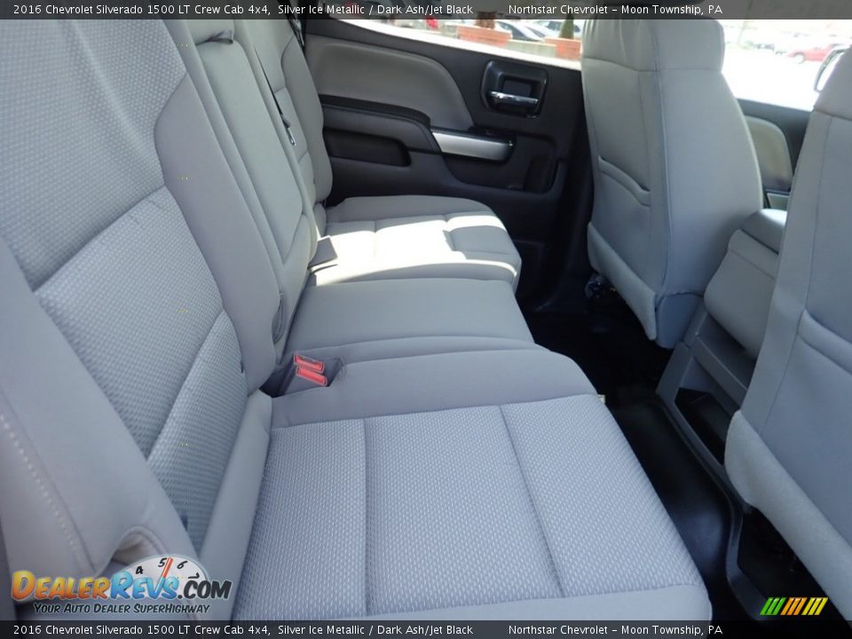 Rear Seat of 2016 Chevrolet Silverado 1500 LT Crew Cab 4x4 Photo #17