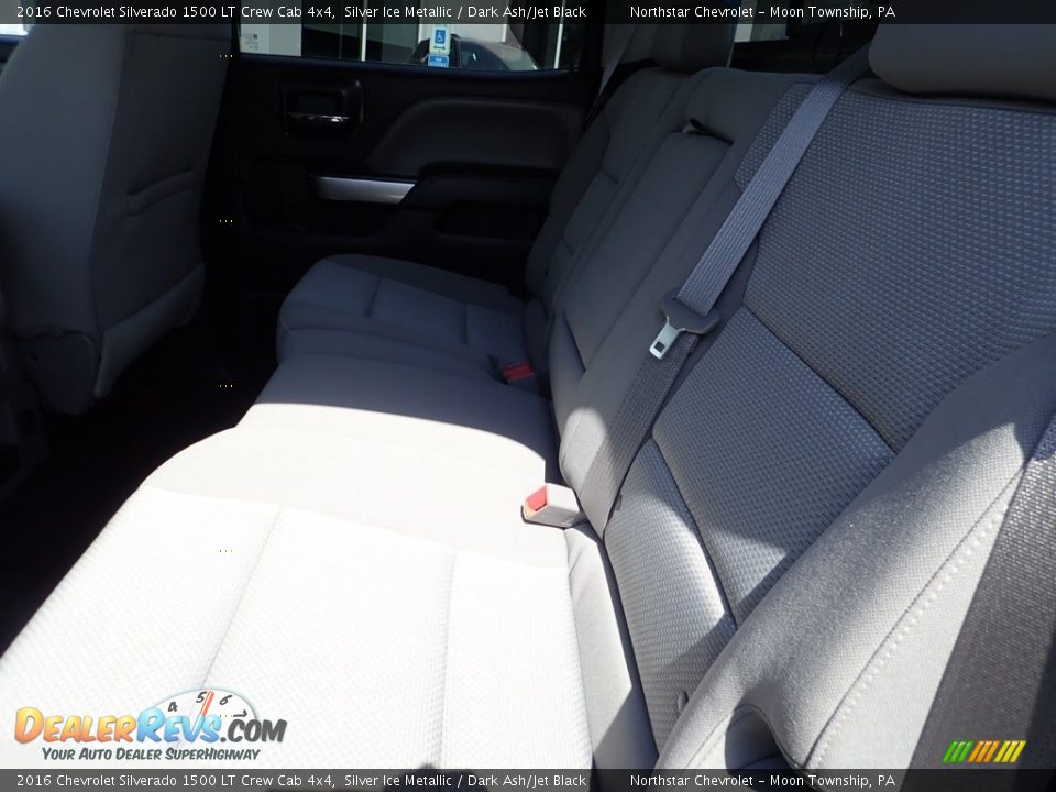 2016 Chevrolet Silverado 1500 LT Crew Cab 4x4 Silver Ice Metallic / Dark Ash/Jet Black Photo #20