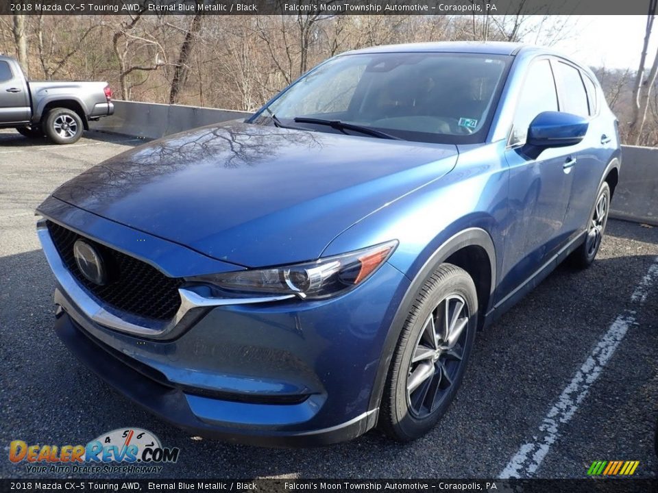 2018 Mazda CX-5 Touring AWD Eternal Blue Metallic / Black Photo #1