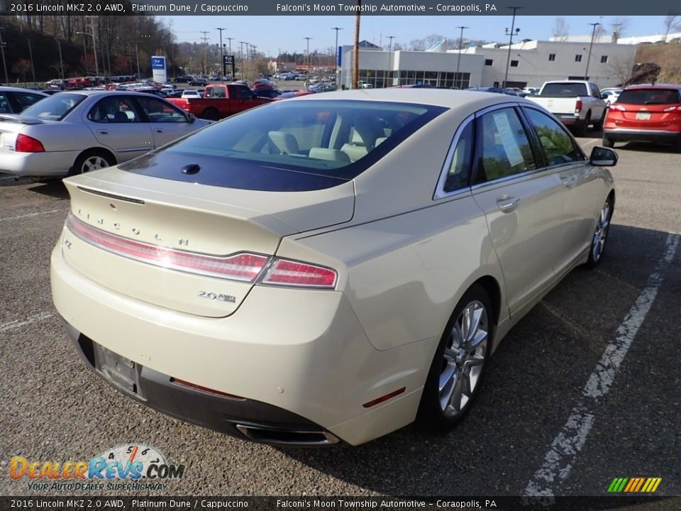 Platinum Dune 2016 Lincoln MKZ 2.0 AWD Photo #4