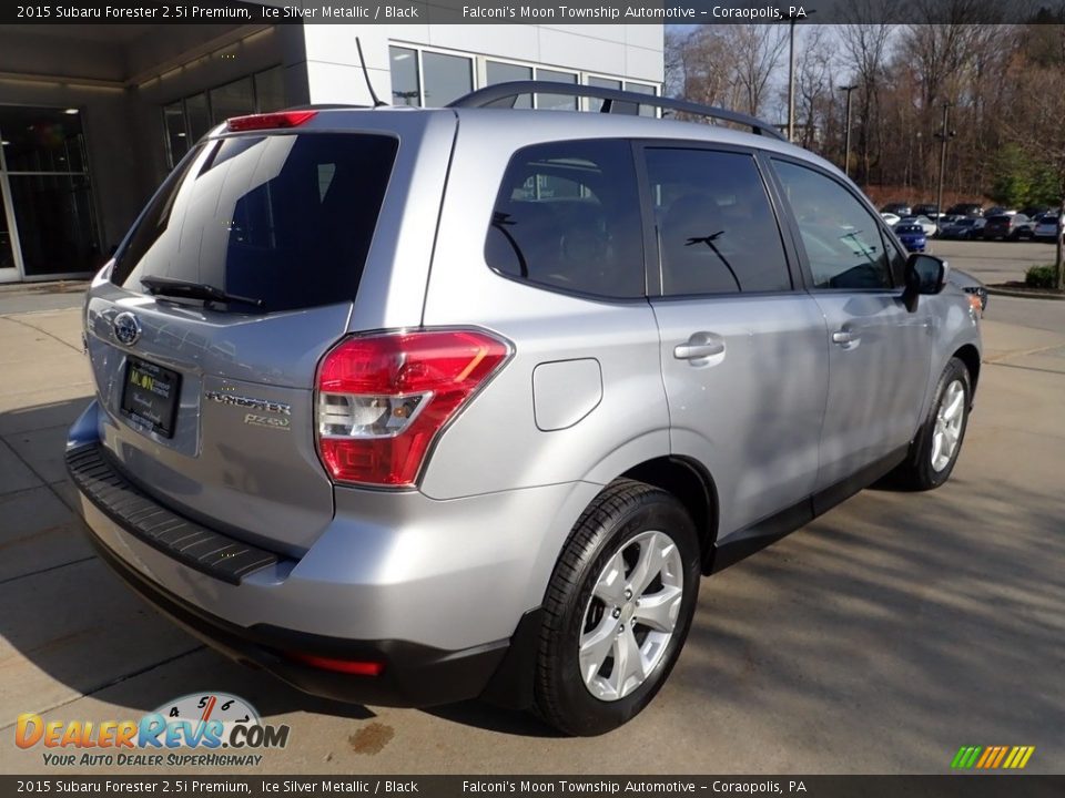 2015 Subaru Forester 2.5i Premium Ice Silver Metallic / Black Photo #2