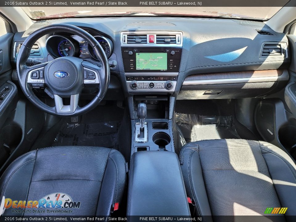 2016 Subaru Outback 2.5i Limited Venetian Red Pearl / Slate Black Photo #6