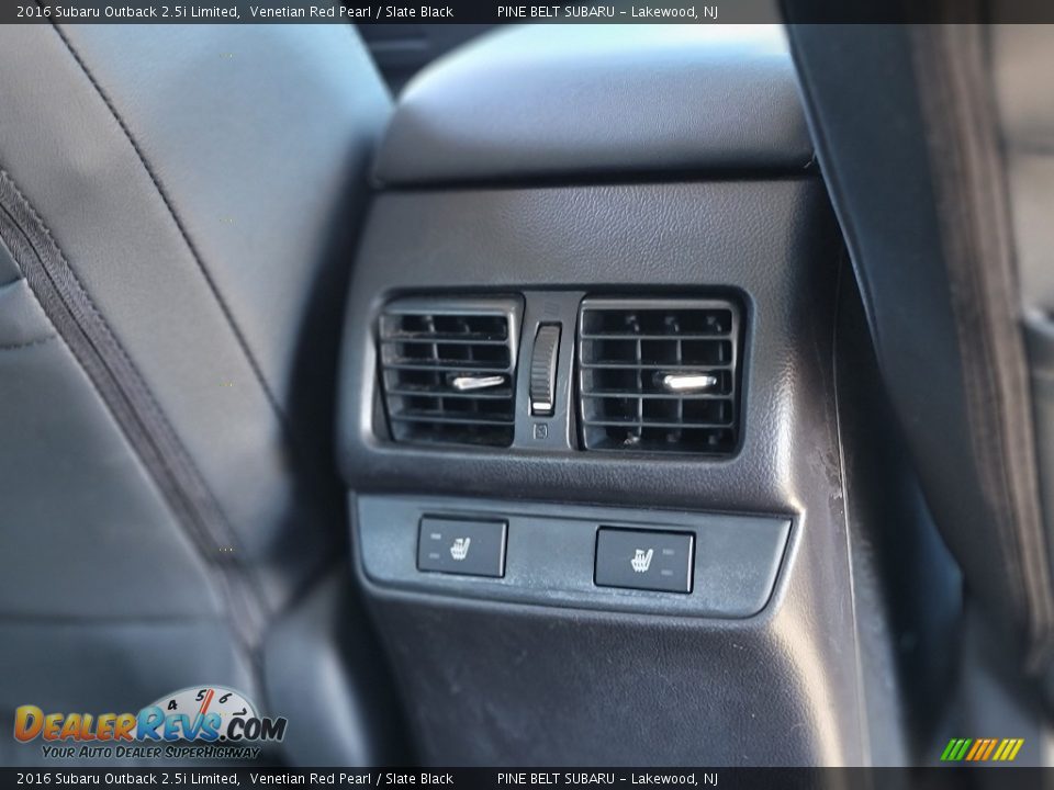 2016 Subaru Outback 2.5i Limited Venetian Red Pearl / Slate Black Photo #13