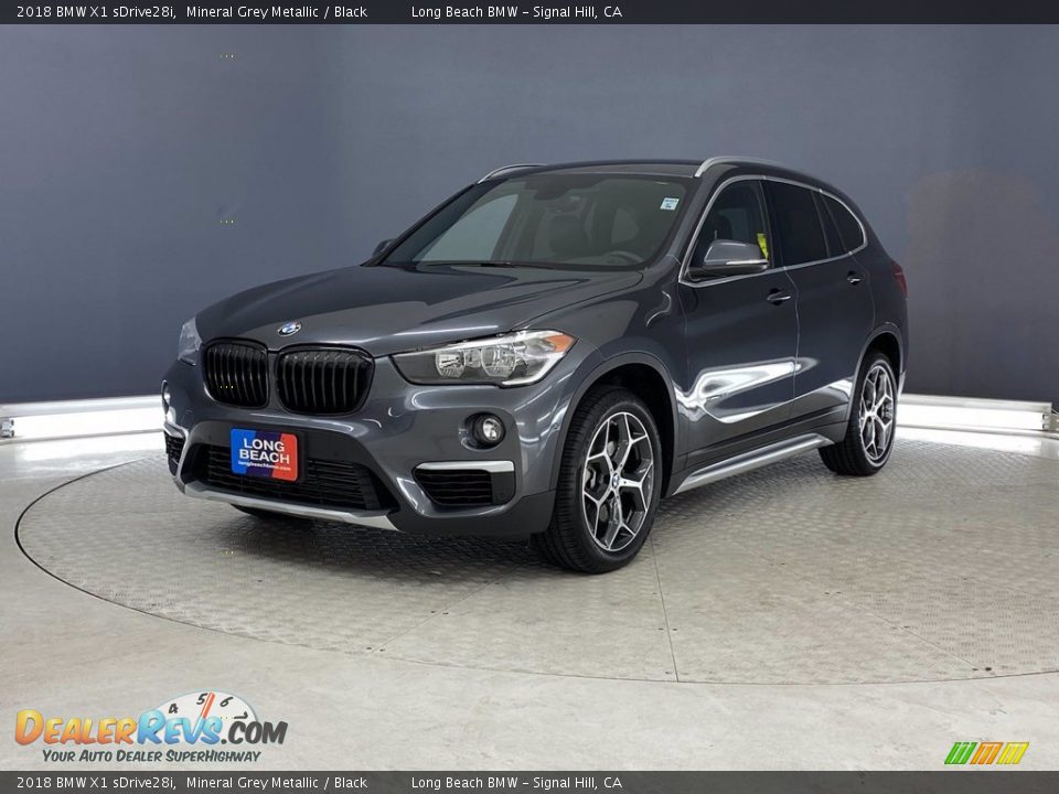 2018 BMW X1 sDrive28i Mineral Grey Metallic / Black Photo #3