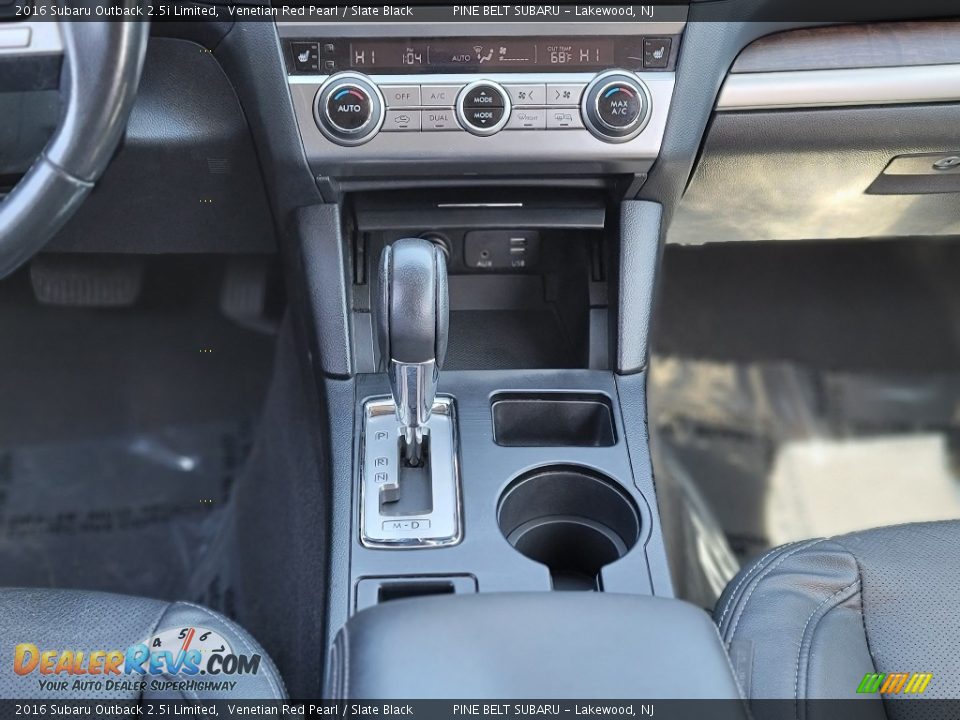 2016 Subaru Outback 2.5i Limited Venetian Red Pearl / Slate Black Photo #15