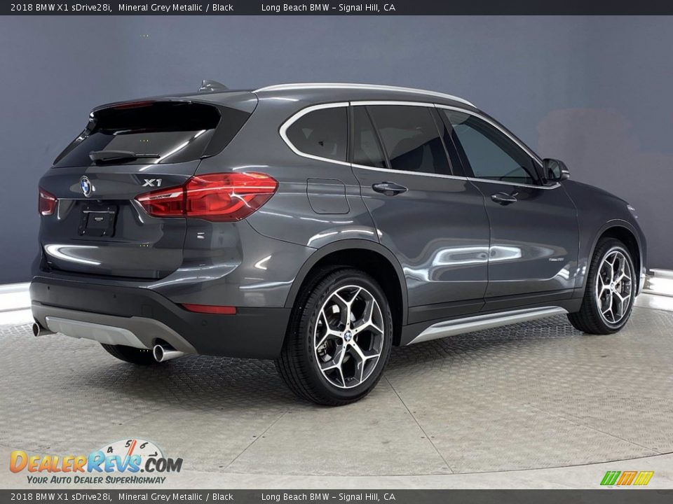 2018 BMW X1 sDrive28i Mineral Grey Metallic / Black Photo #5