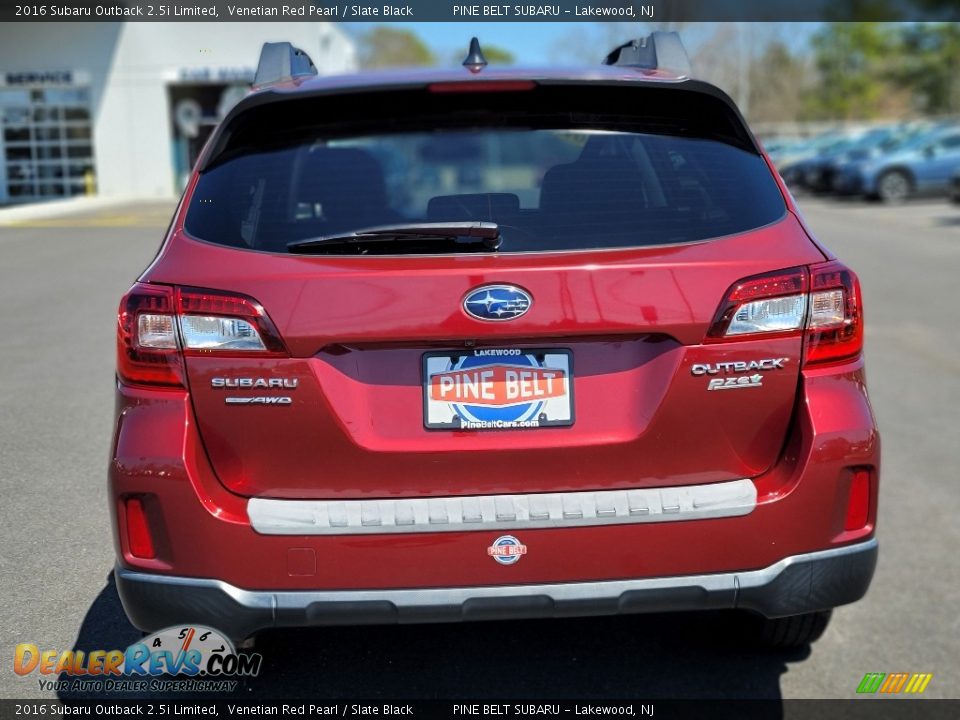 2016 Subaru Outback 2.5i Limited Venetian Red Pearl / Slate Black Photo #20