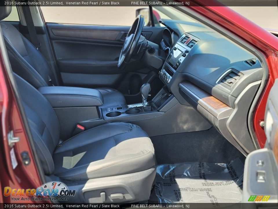 2016 Subaru Outback 2.5i Limited Venetian Red Pearl / Slate Black Photo #25