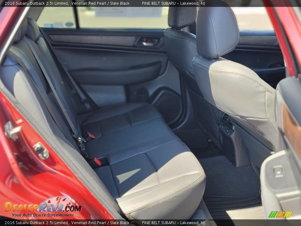 2016 Subaru Outback 2.5i Limited Venetian Red Pearl / Slate Black Photo #27