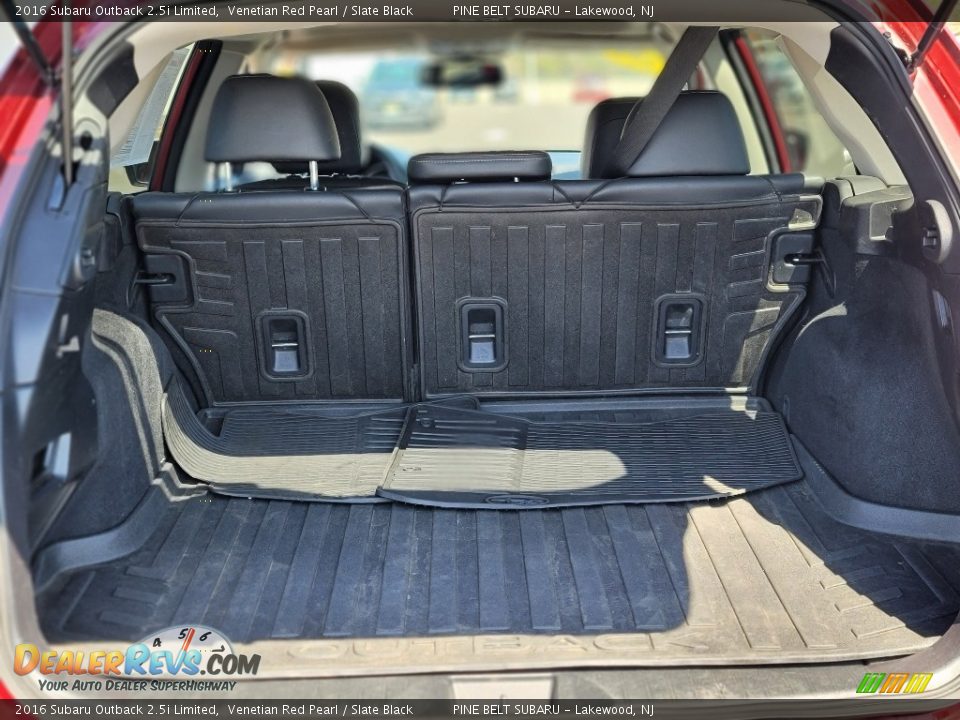 2016 Subaru Outback 2.5i Limited Venetian Red Pearl / Slate Black Photo #29