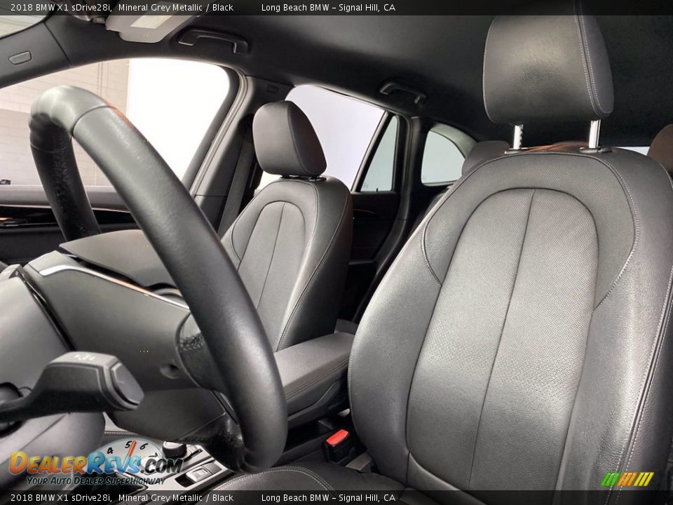 2018 BMW X1 sDrive28i Mineral Grey Metallic / Black Photo #17