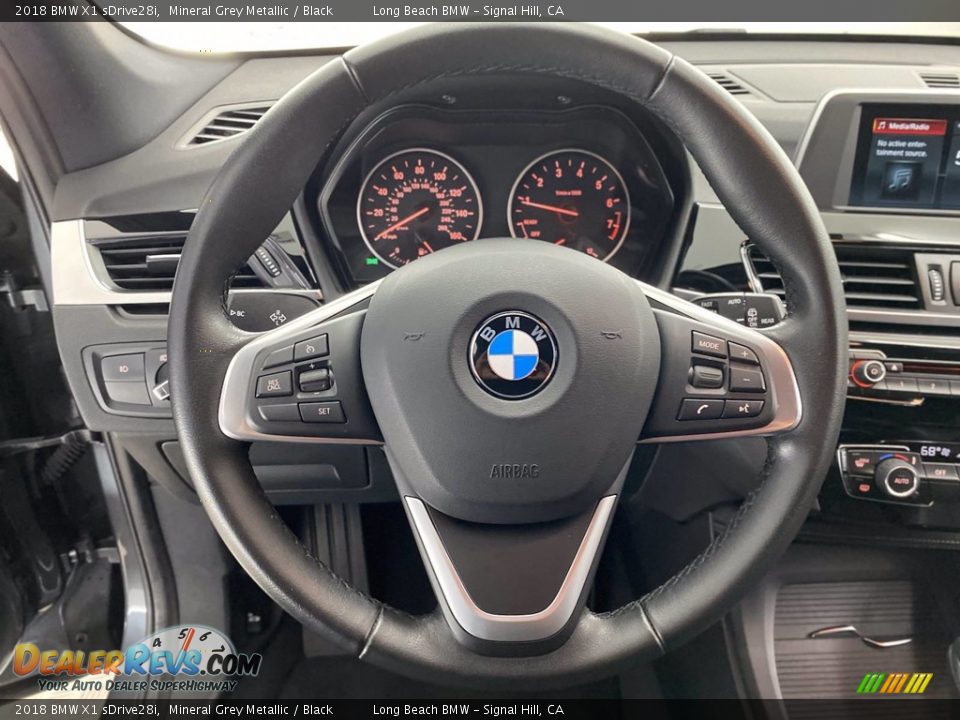 2018 BMW X1 sDrive28i Mineral Grey Metallic / Black Photo #18