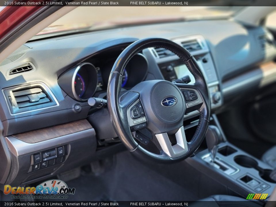 2016 Subaru Outback 2.5i Limited Venetian Red Pearl / Slate Black Photo #33