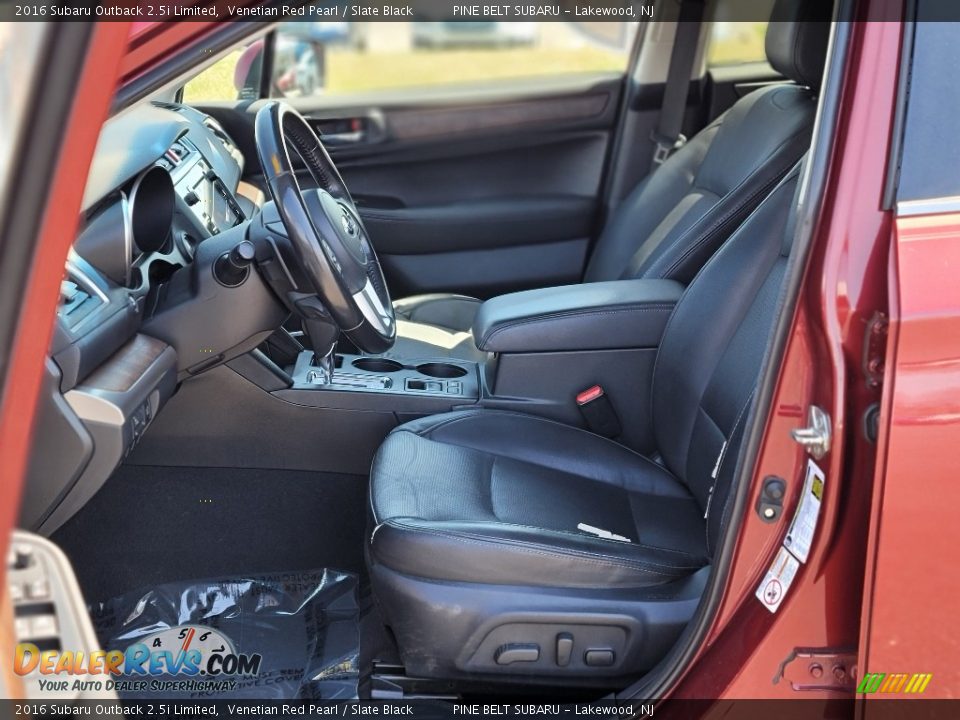 2016 Subaru Outback 2.5i Limited Venetian Red Pearl / Slate Black Photo #34
