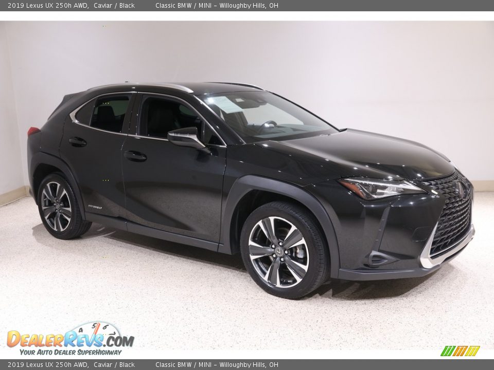 2019 Lexus UX 250h AWD Caviar / Black Photo #1