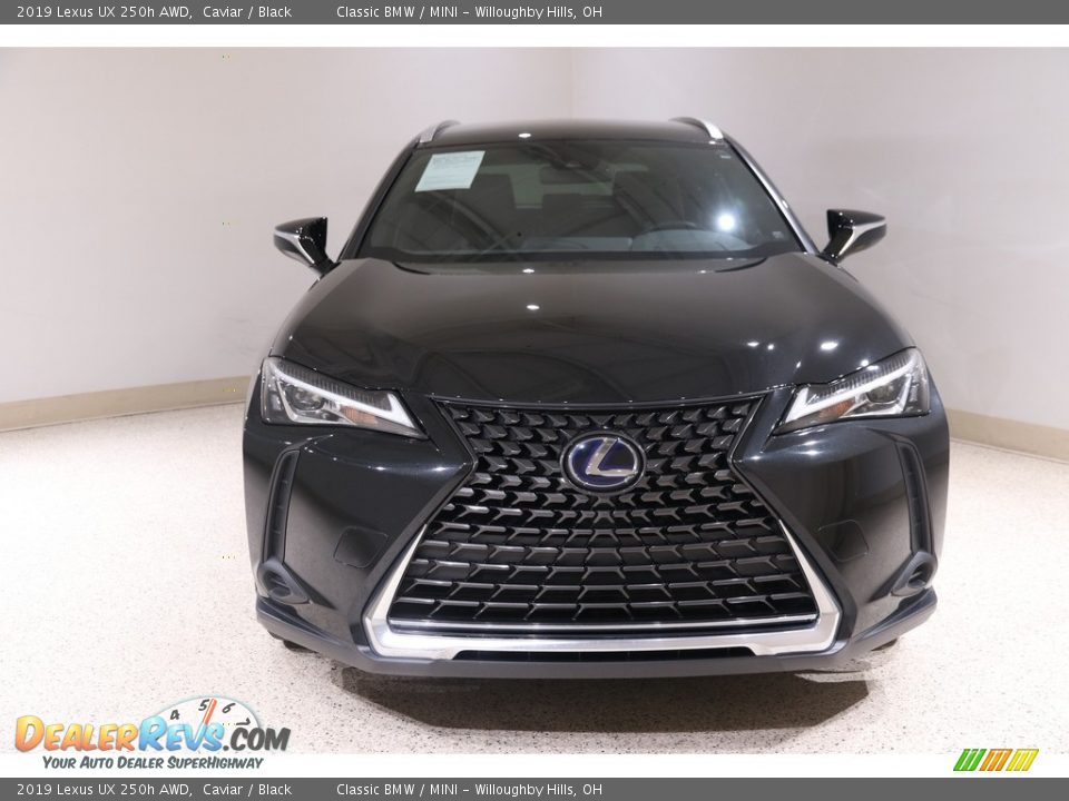 2019 Lexus UX 250h AWD Caviar / Black Photo #2