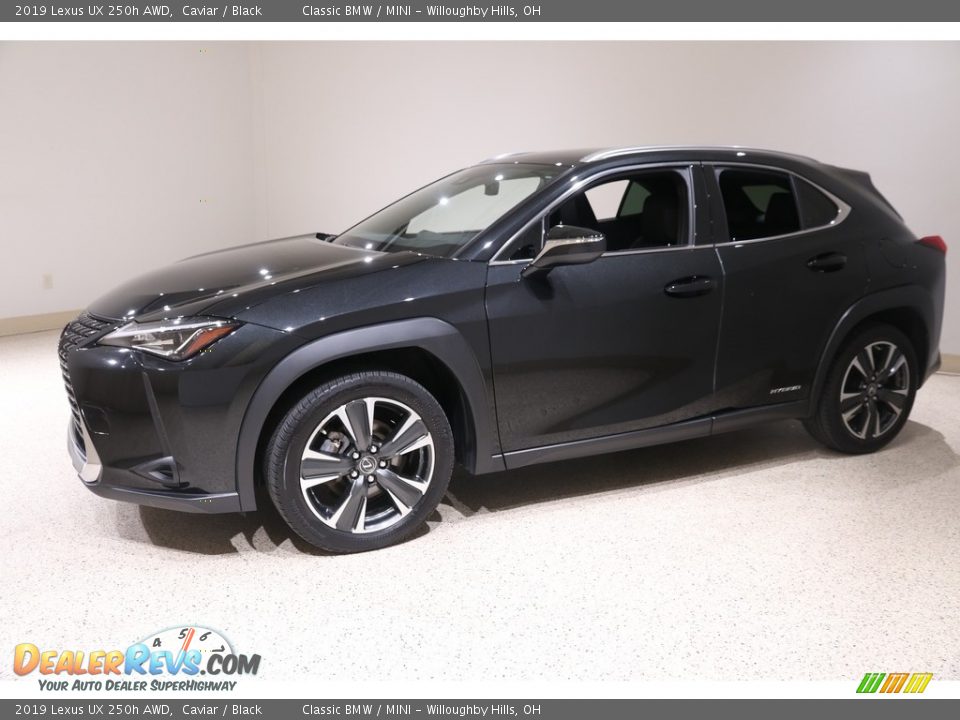 2019 Lexus UX 250h AWD Caviar / Black Photo #3